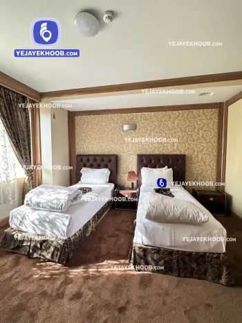 هتل شارستان مشهد - اتاق ۲ تخته (۲ تخت ۱ نفره)