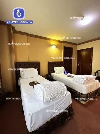 هتل شارستان مشهد - اتاق ۲ تخته (۲ تخت ۱ نفره)