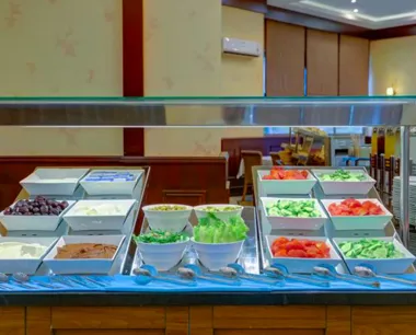 هتل شایگان کیش - منوی سلف رستوران