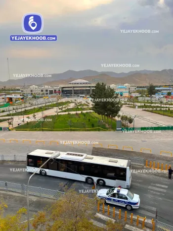 هتل شریف مشهد - نمای رو به ترمینال