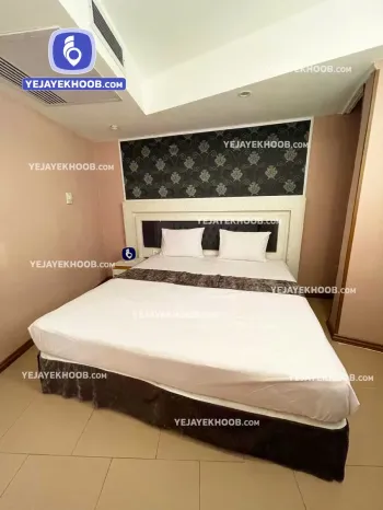 هتل شریف مشهد - اتاق ۲ تخته (۱ تخت ۲ نفره)