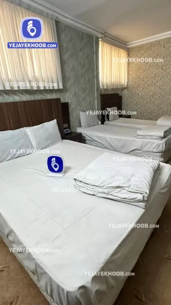 هتل شهدای رودبار مشهد - اتاق ۴ تخته (۱ تخت ۲ نفره و ۲ تخت ۱ نفره)  