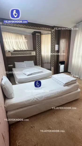 هتل شهدای رودبار مشهد - اتاق ۳ تخته (۱ تخت ۲ نفره و ۱ تخت ۱ نفره)    