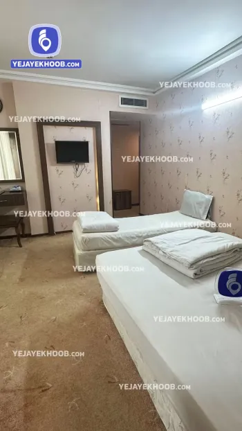 هتل شهدای رودبار مشهد - اتاق ۳ تخته (۱ تخت ۲ نفره و ۱ تخت ۱ نفره)    