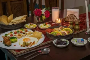 هتل شیخ بهایی اصفهان - منو غذایی