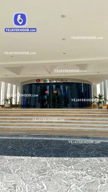 هتل صدف کیش - نمای بیرونی