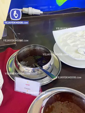 هتل صدف کیش - منوی سلف صبحانه