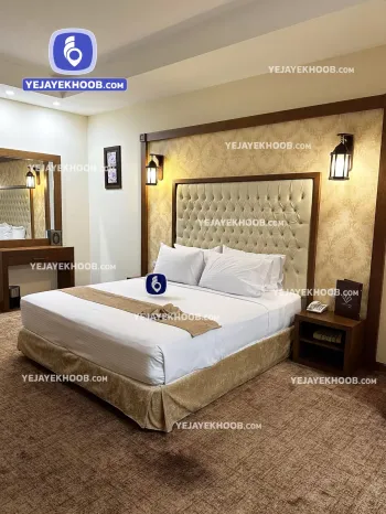 هتل ضیافت الزهرا مشهد - اتاق ۲ تخته (۱ تخت ۲ نفره)  