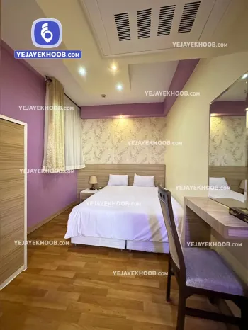 هتل طوبی مشهد - اتاق ۲ تخته (۱ تخت ۲ نفره)  