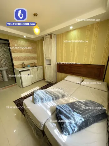 هتل عشاق الرضا (ع) مشهد - اتاق ۲ تخته (۲ تخت ۱ نفره)