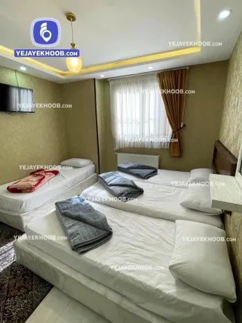 هتل عشاق الرضا (ع) مشهد - اتاق ۴ تخته ( ۴ تخت ۱ نفره)   