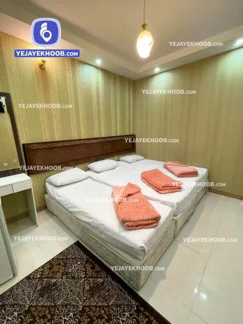هتل عشاق الرضا (ع) مشهد - اتاق ۳ تخته (۳ تخت ۱ نفره)    