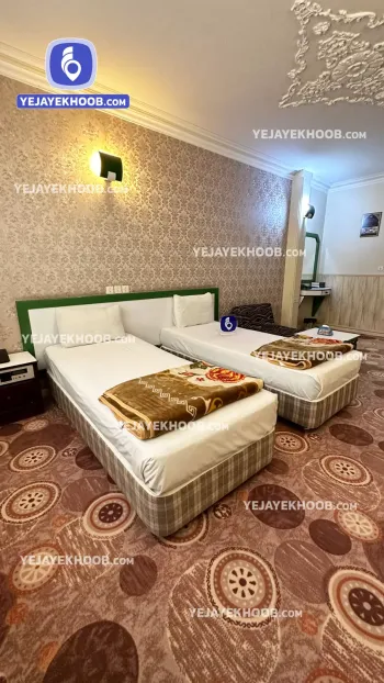 هتل فجر مشهد - اتاق ۲ تخته (۲ تخت ۱ نفره)
