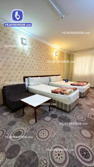 هتل فجر مشهد - اتاق ۳ تخته (۱ تخت ۲ نفره و ۱ تخت ۱ نفره)