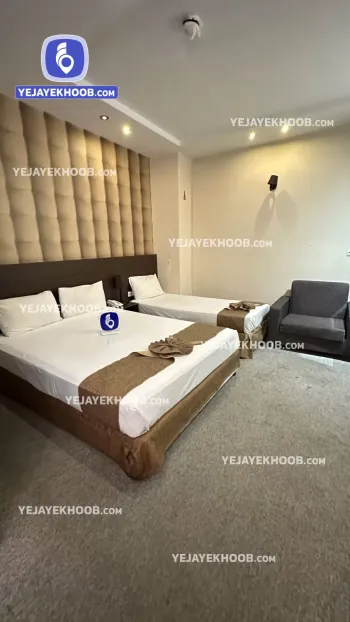 هتل فراز مشهد - اتاق ۳ تخته (۱ تخت ۲ نفره و ۱ تخت ۱ نفره)    