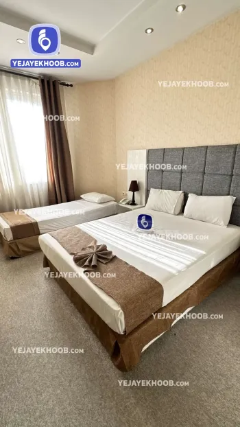 هتل فراز مشهد - اتاق ۳ تخته (۱ تخت ۲ نفره و ۱ تخت ۱ نفره)    