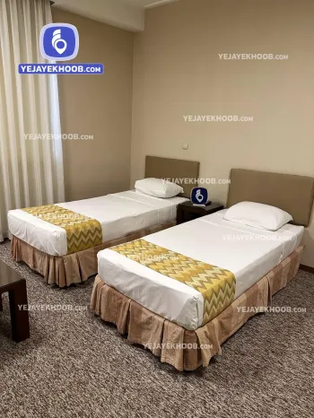 هتل فردوس مشهد - اتاق ۲ تخته (۲ تخت ۱ نفره)
