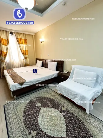 هتل فرهاد مشهد - اتاق ۲ تخته (۲ تخت ۱ نفره)