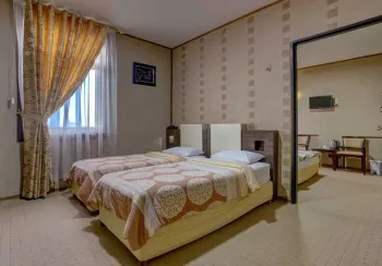 هتل فرهنگ و هنر مشهد - اتاق ۴ تخته ( ۴ تخت ۱ نفره)   