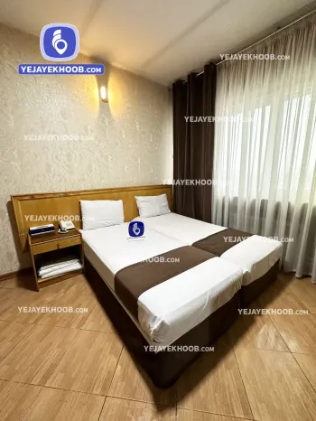 هتل قدس مشهد - اتاق ۲ تخته (۲ تخت ۱ نفره)