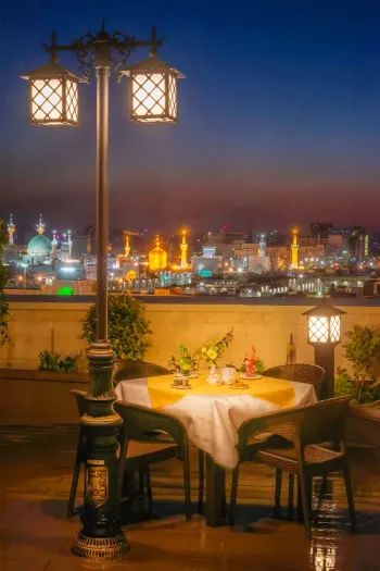 هتل مدینه الجواد مشهد - روف گاردن