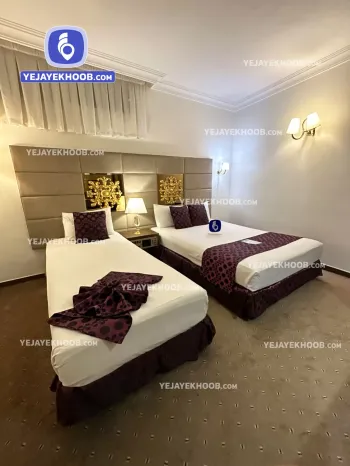 هتل مشهد مشهد - اتاق ۳ تخته (۱ تخت ۲ نفره و ۱ تخت ۱ نفره)    