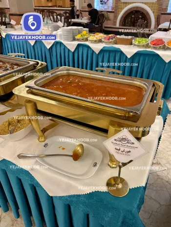 رستوران هتل مشهد مشهد همراه با منو انتخابی (خورشت قیمه)