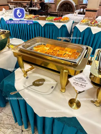 رستوران هتل مشهد مشهد همراه با منو انتخابی (ته دیگ زعفرانی)