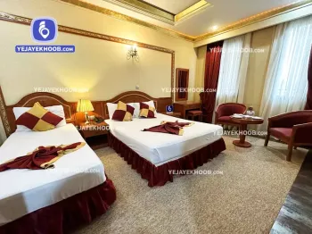 هتل میامی مشهد - اتاق ۳ تخته (۱ تخت ۲ نفره و ۱ تخت ۱ نفره)