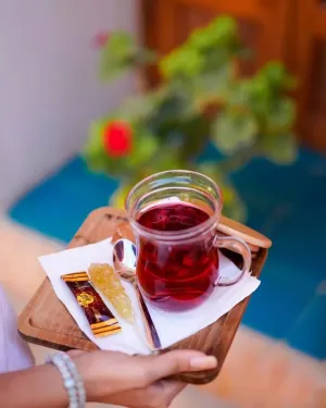 اقامتگاه سنتی میناس اصفهان - منو کافی شاپ