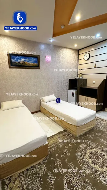 هتل میهمان مشهد - اتاق ۲ تخته (۲ تخت ۱ نفره)