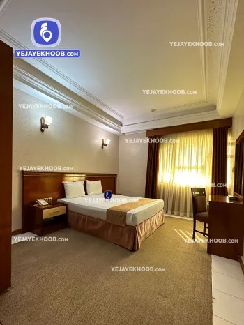 هتل نور مشهد - اتاق ۲ تخته ( ۱ تخت ۲ نفره)  