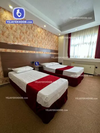 هتل نیکو مشهد - اتاق ۳ تخته (۱ تخت ۲ نفره و ۱ تخت ۱ نفره)    