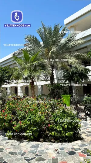 هتل هلیا کیش - محوطه بیرونی