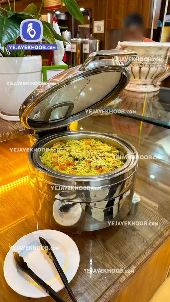 هتل هلیا کیش - منوی سلف صبحانه