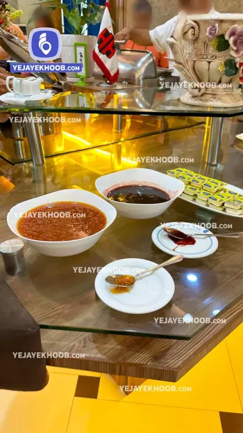 هتل هلیا کیش - منوی سلف صبحانه