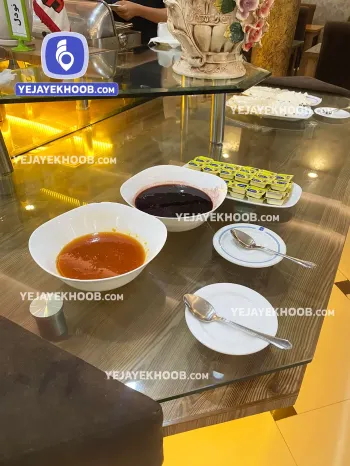 هتل هلیا کیش - منوی سلف صبحانه