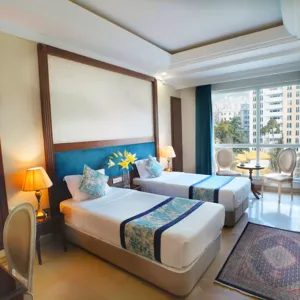 هتل ویستریا تهران - اتاق 2 تخته (2 تخت 1 نفره)