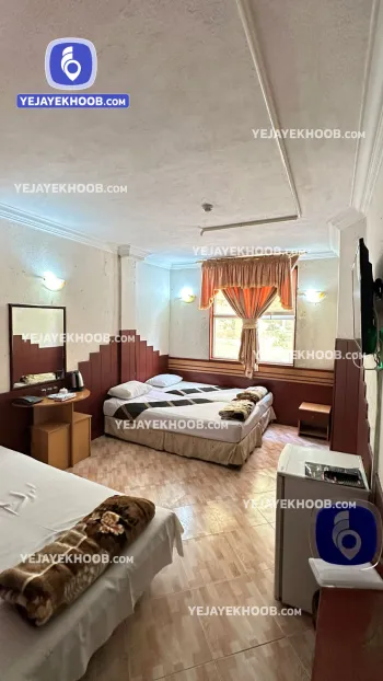 هتل پارسه مشهد - اتاق ۳ تخته (۱ تخت ۲ نفره و ۱ تخت ۱ نفره)