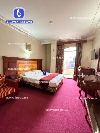 هتل پارسیان مشهد - اتاق ۲ تخته ( ۱ تخت ۲ نفره)  