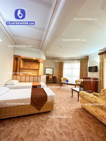 هتل پارسیان مشهد - اتاق ۲ تخته (۲ تخت ۱ نفره)