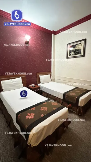 هتل پارمیدا مشهد - اتاق ۲ تخته (۲ تخت ۱ نفره)