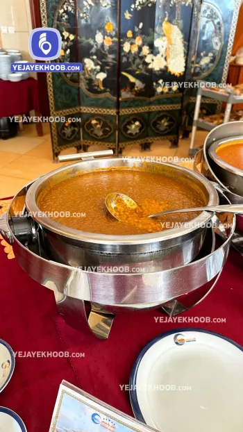 هتل پارمیس کیش - منوی سلف صبحانه