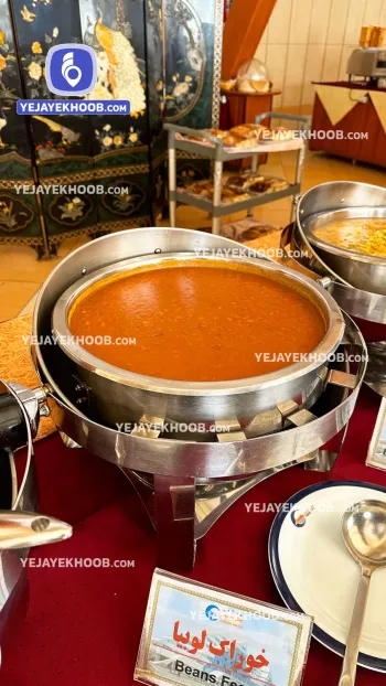 هتل پارمیس کیش - منوی سلف صبحانه