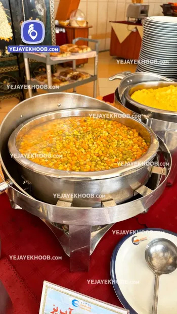 هتل پارمیس کیش - منوی سلف صبحانه