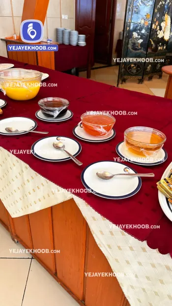 هتل پارمیس کیش - منوی سلف صبحانه