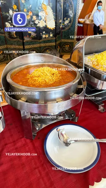 هتل پارمیس کیش - منوی سلف ناهار