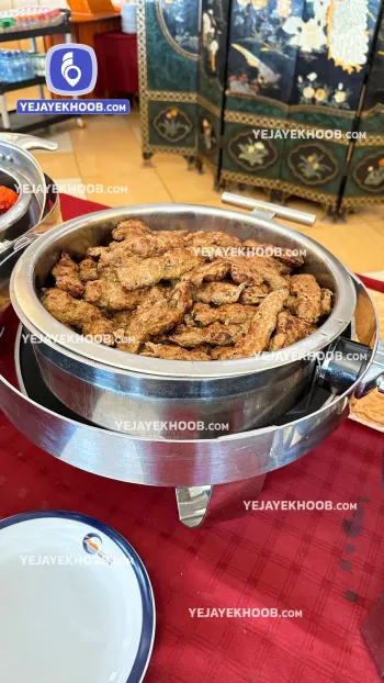 هتل پارمیس کیش - منوی سلف ناهار