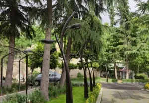 هتل پارک وی تهران - نمای محوطه