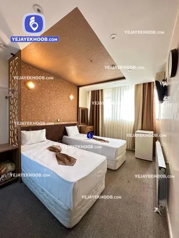 هتل پانیذ مشهد - اتاق 2 تخته (2 تخت 1 نفره)